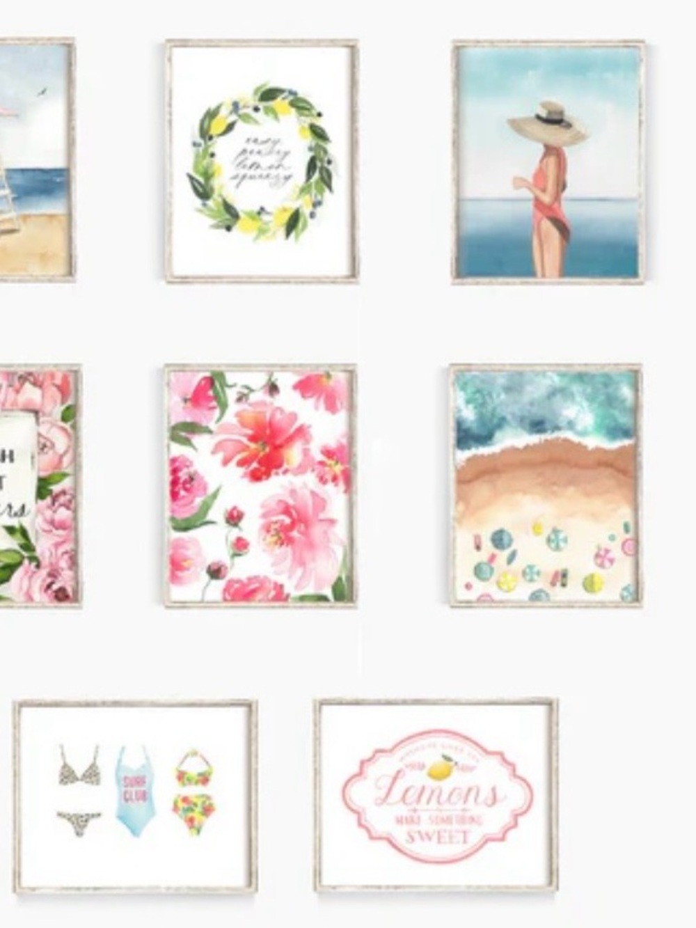 ‘Lemons Make Something Sweet' Home Art Painting (Jilly Box Summer 2020)